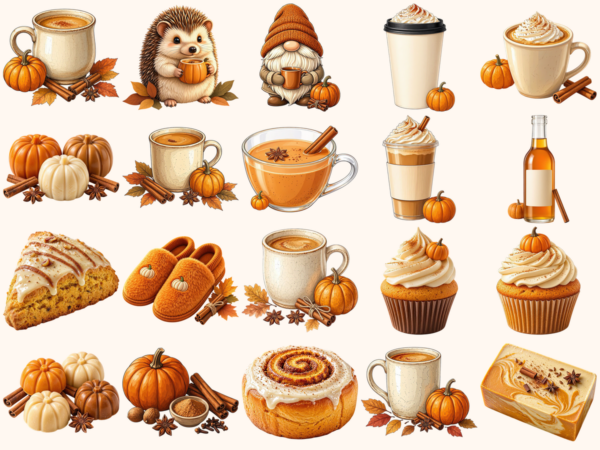 Pumpkin Spice Clipart