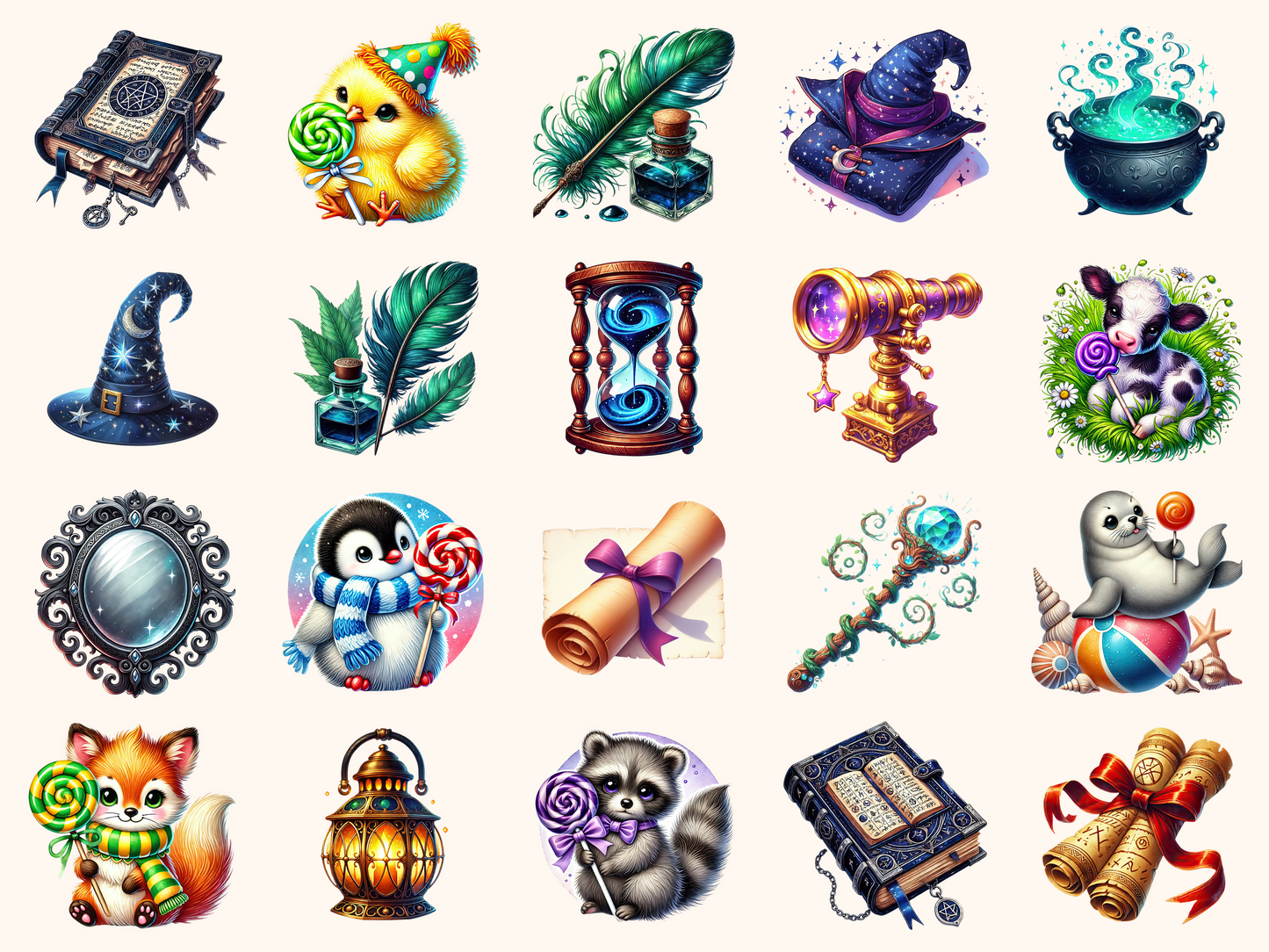 Wizard's Supplies Clipart