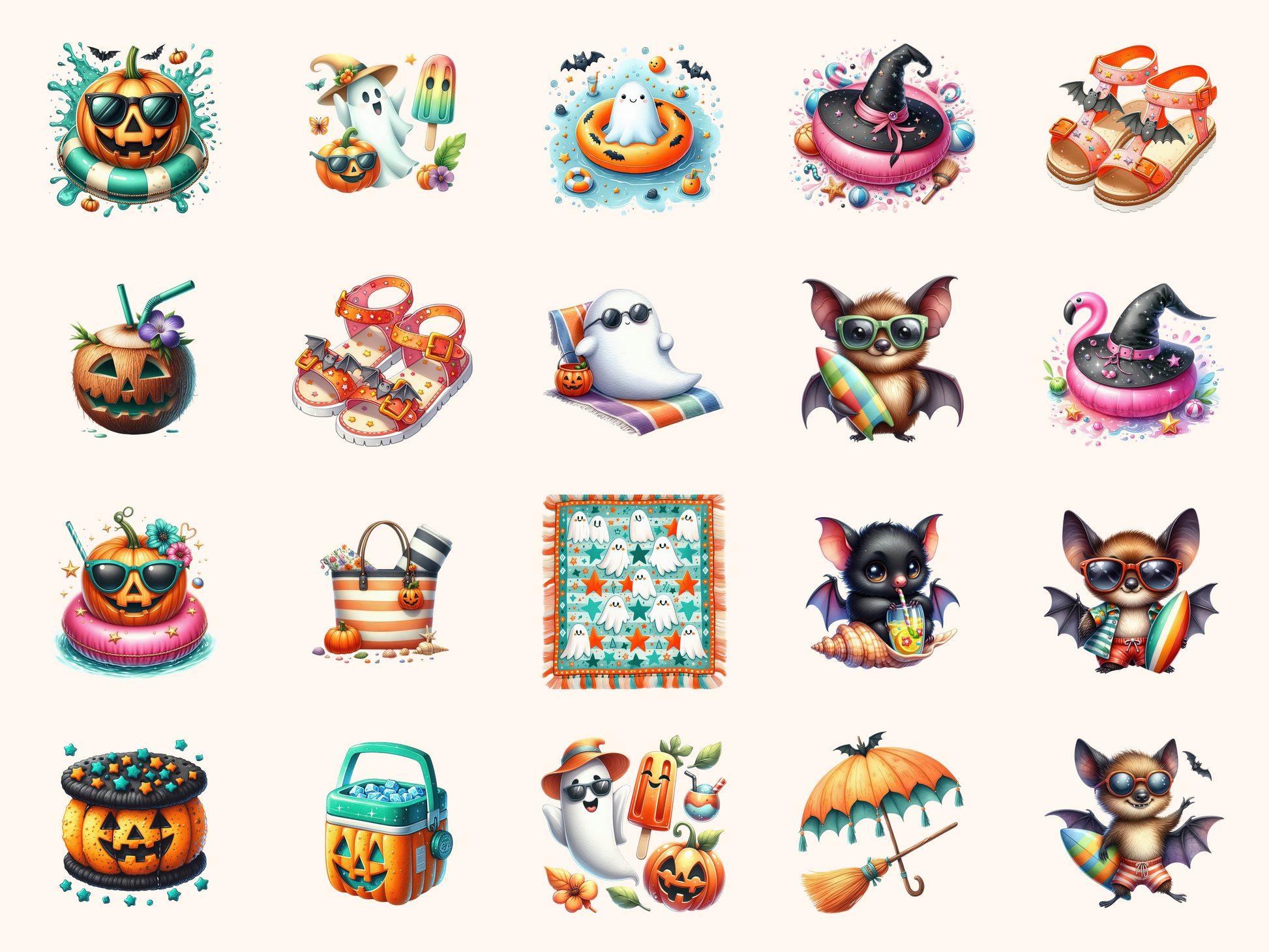 Summerween Clipart