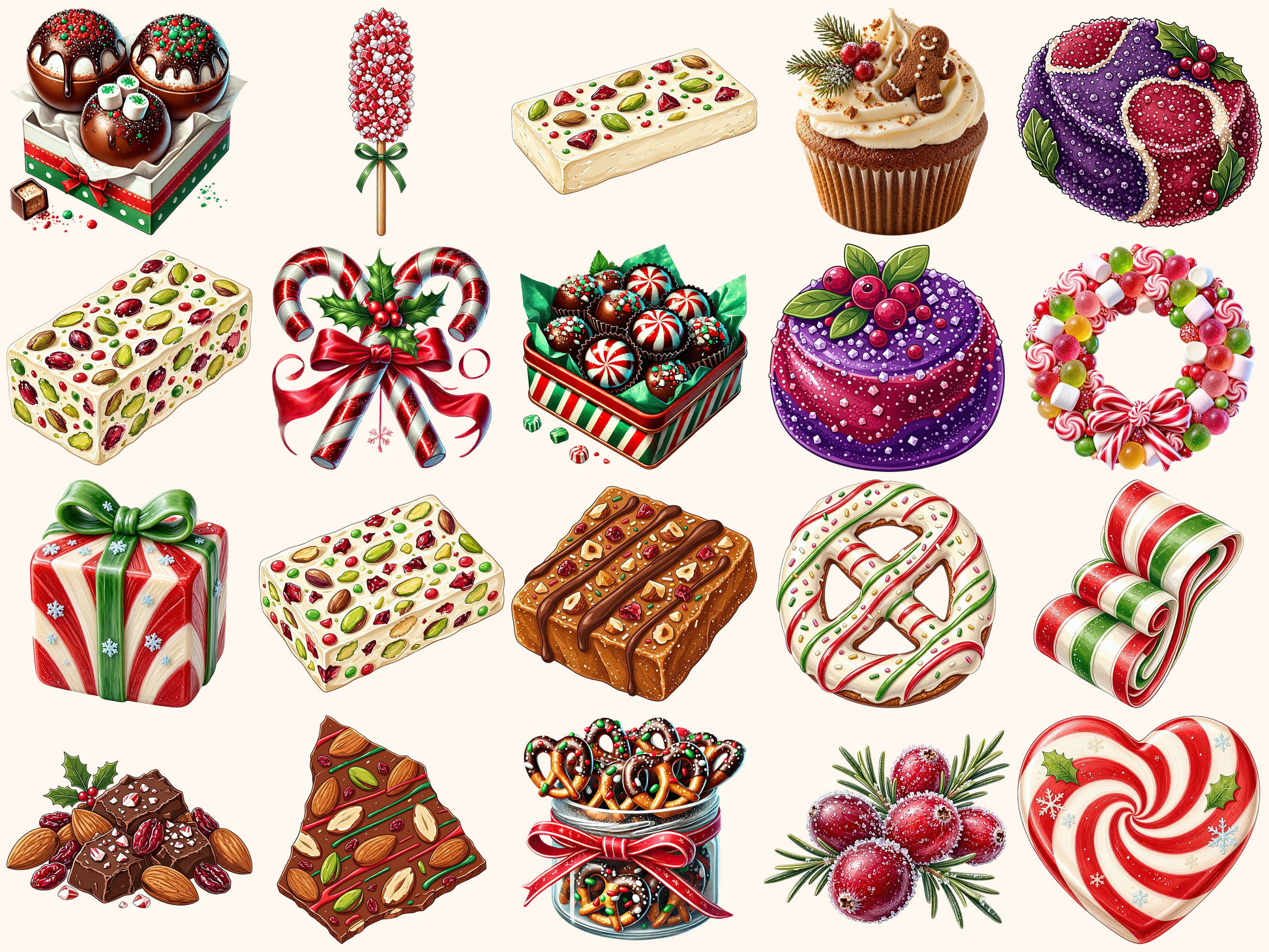Christmas Sweets Clipart