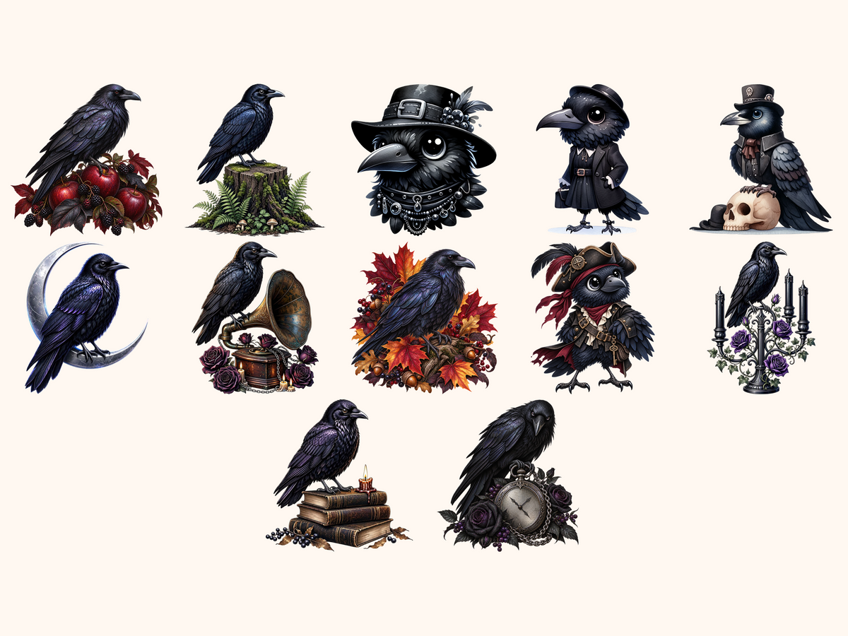 Ravens Clipart