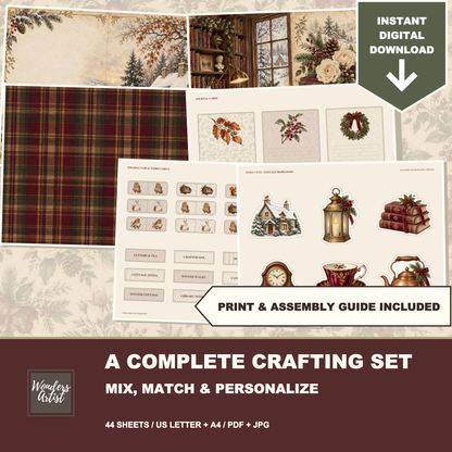 Winter Cottage Journal Kit — listing image 9
