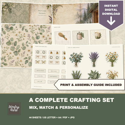 Self Care Sanctuary Journal Kit — listing image 9