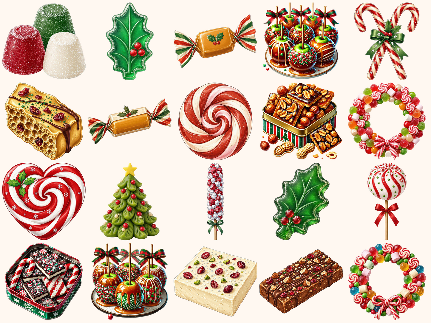 Christmas Sweets Clipart