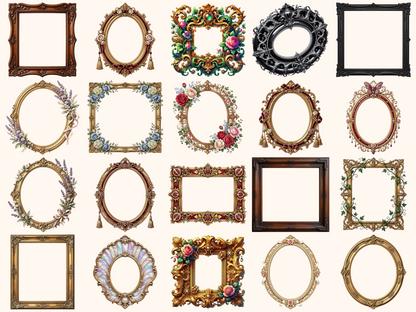 Victorian Frames Clipart