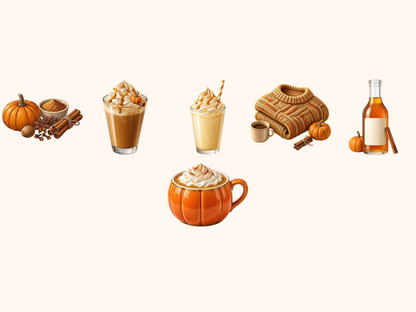 Pumpkin Spice Clipart