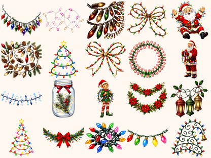 Christmas Lights Clipart