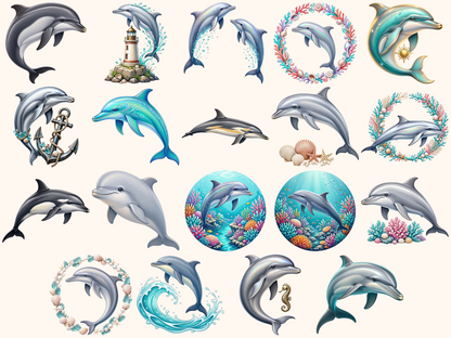 Dolphins Clipart