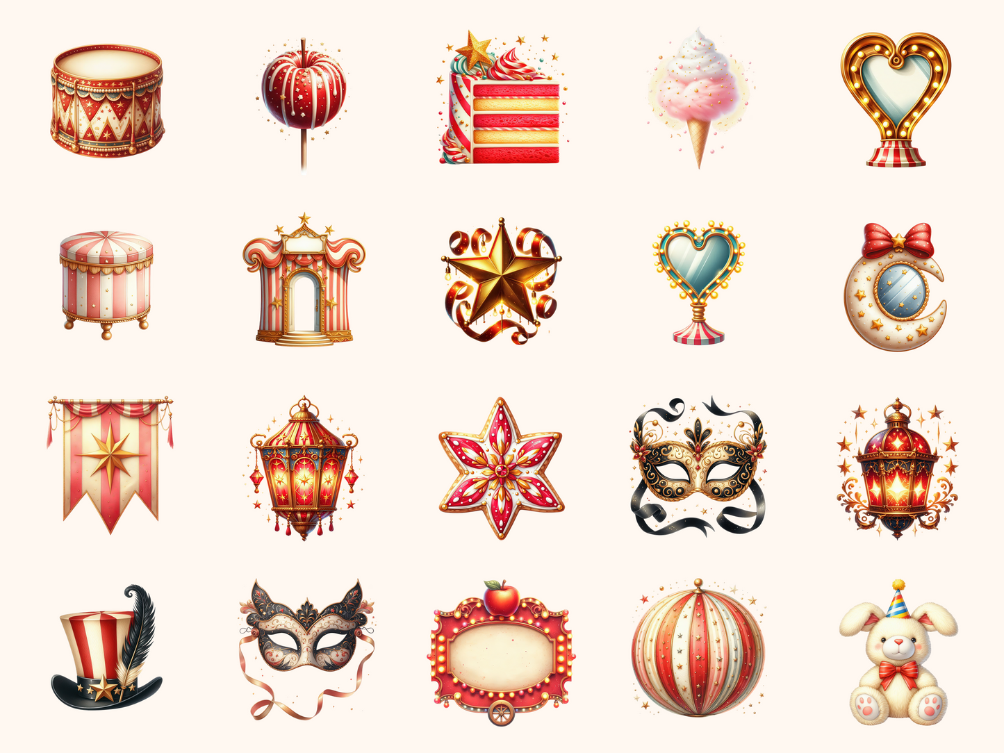 Funhouse Carnival Clipart