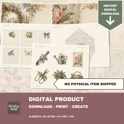 Rose & Sage Garden Journal Kit — listing image 10