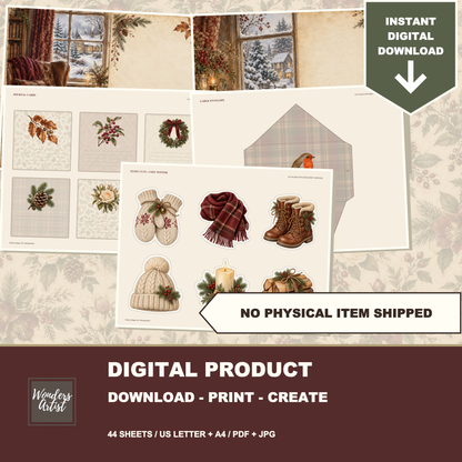 Winter Cottage Journal Kit — listing image 10