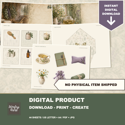 Self Care Sanctuary Journal Kit — listing image 10