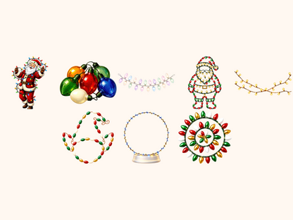 Christmas Lights Clipart