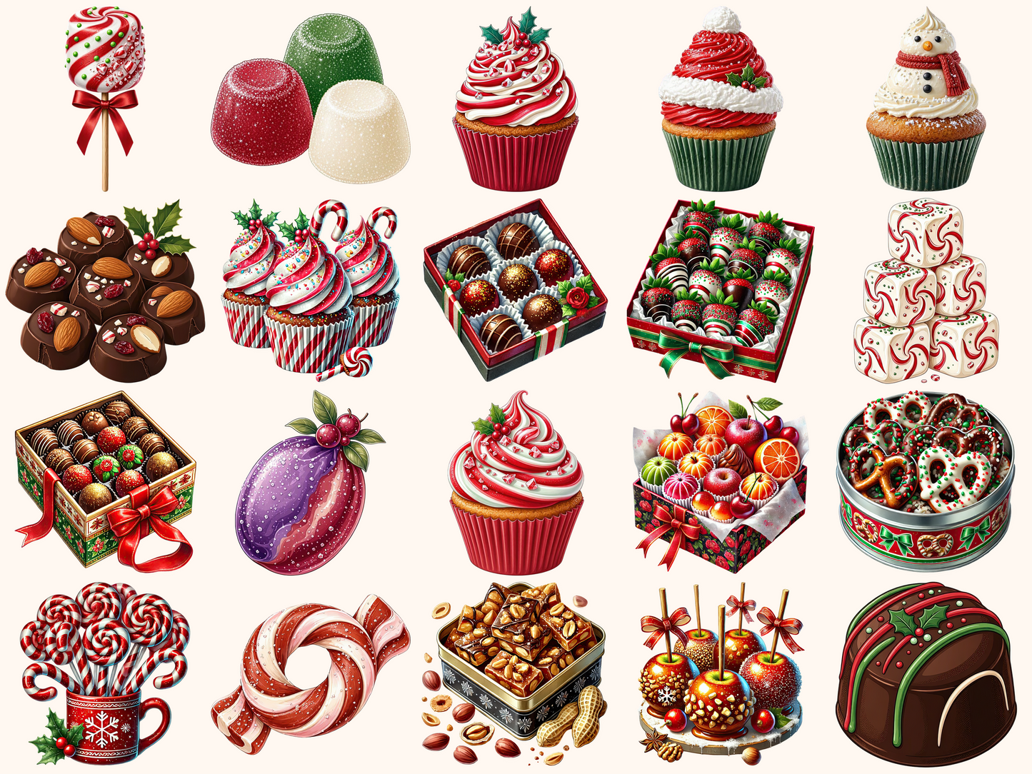 Christmas Sweets Clipart