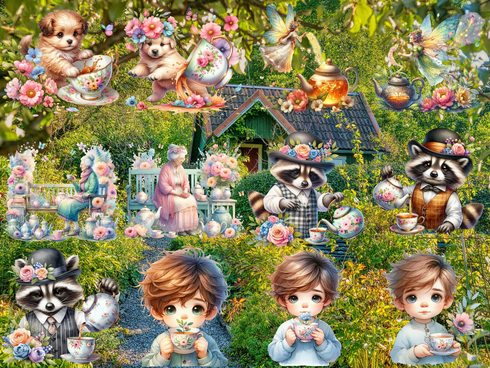 Clipart Povestiri din Grădina de Ceai (EDIȚIE LIMITATĂ) image 6