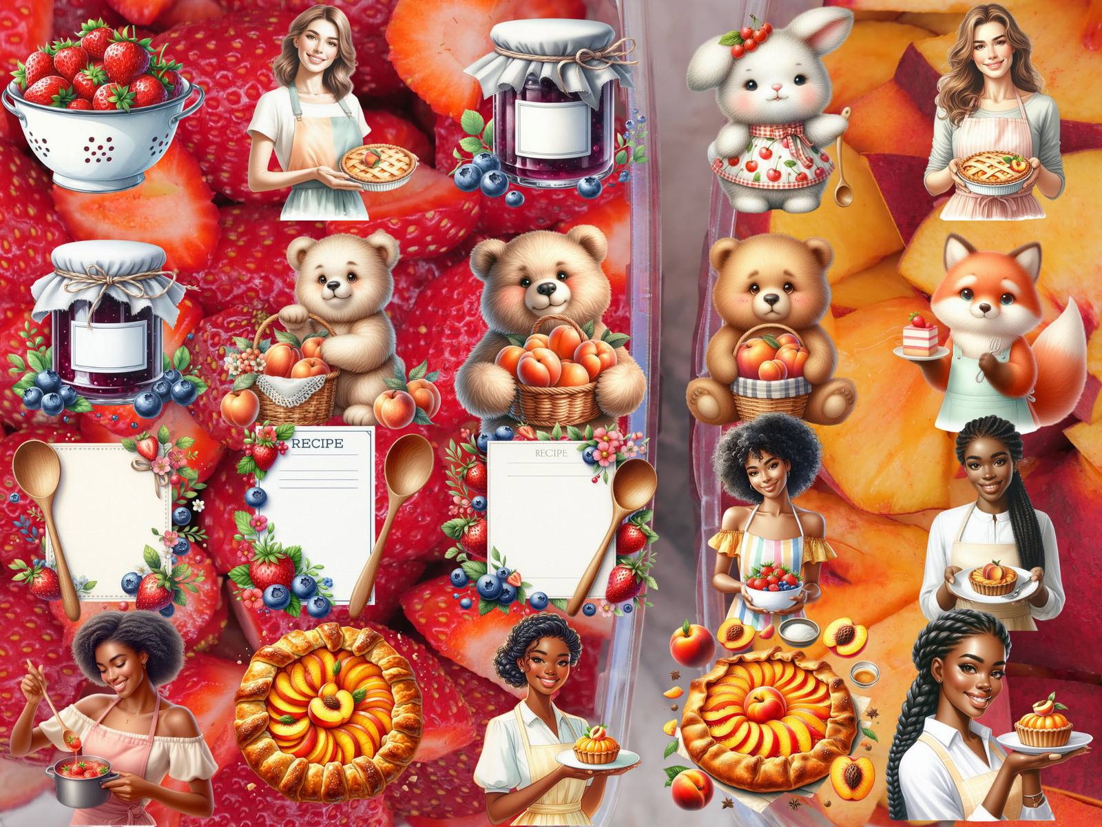Summer Fruit Kitchen Clipart (LIMITED EDITION) image 5