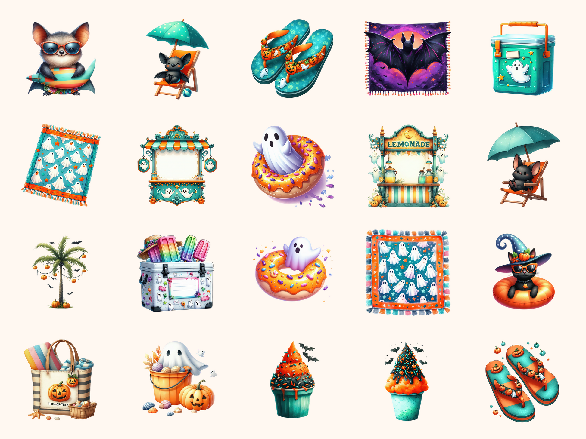 Summerween Clipart