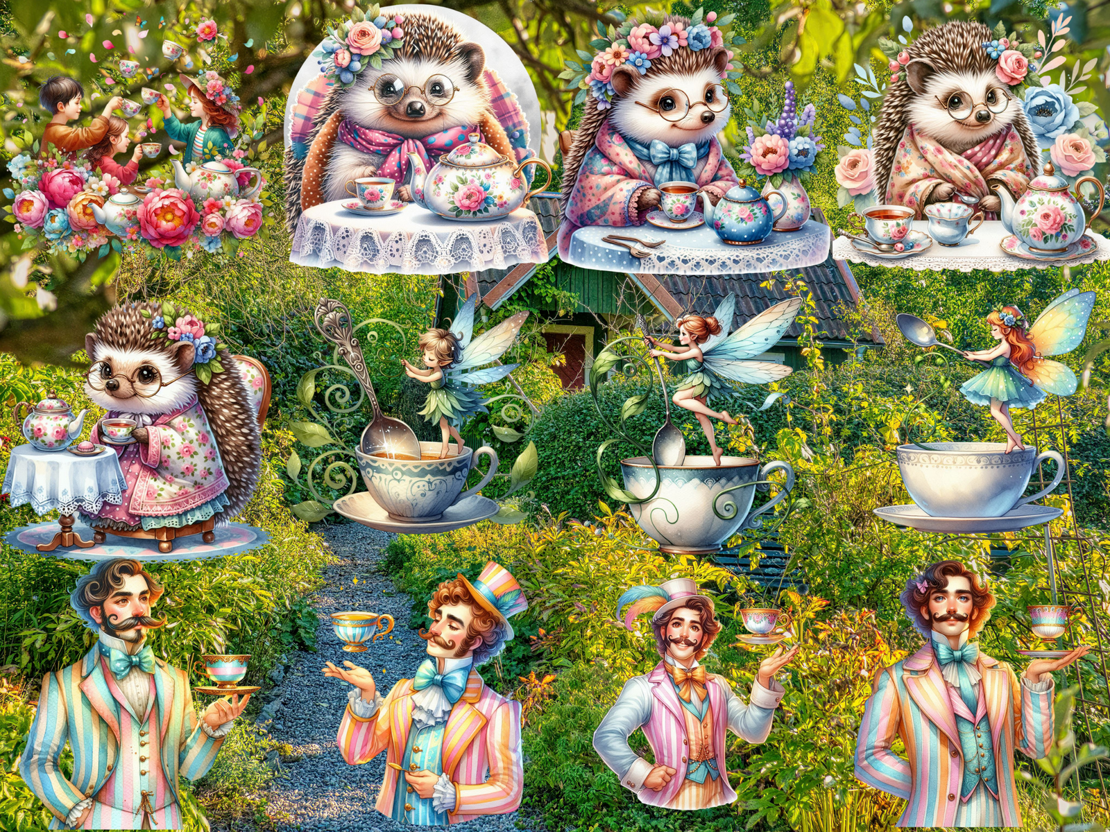 Clipart Povestiri din Grădina de Ceai (EDIȚIE LIMITATĂ) image 7