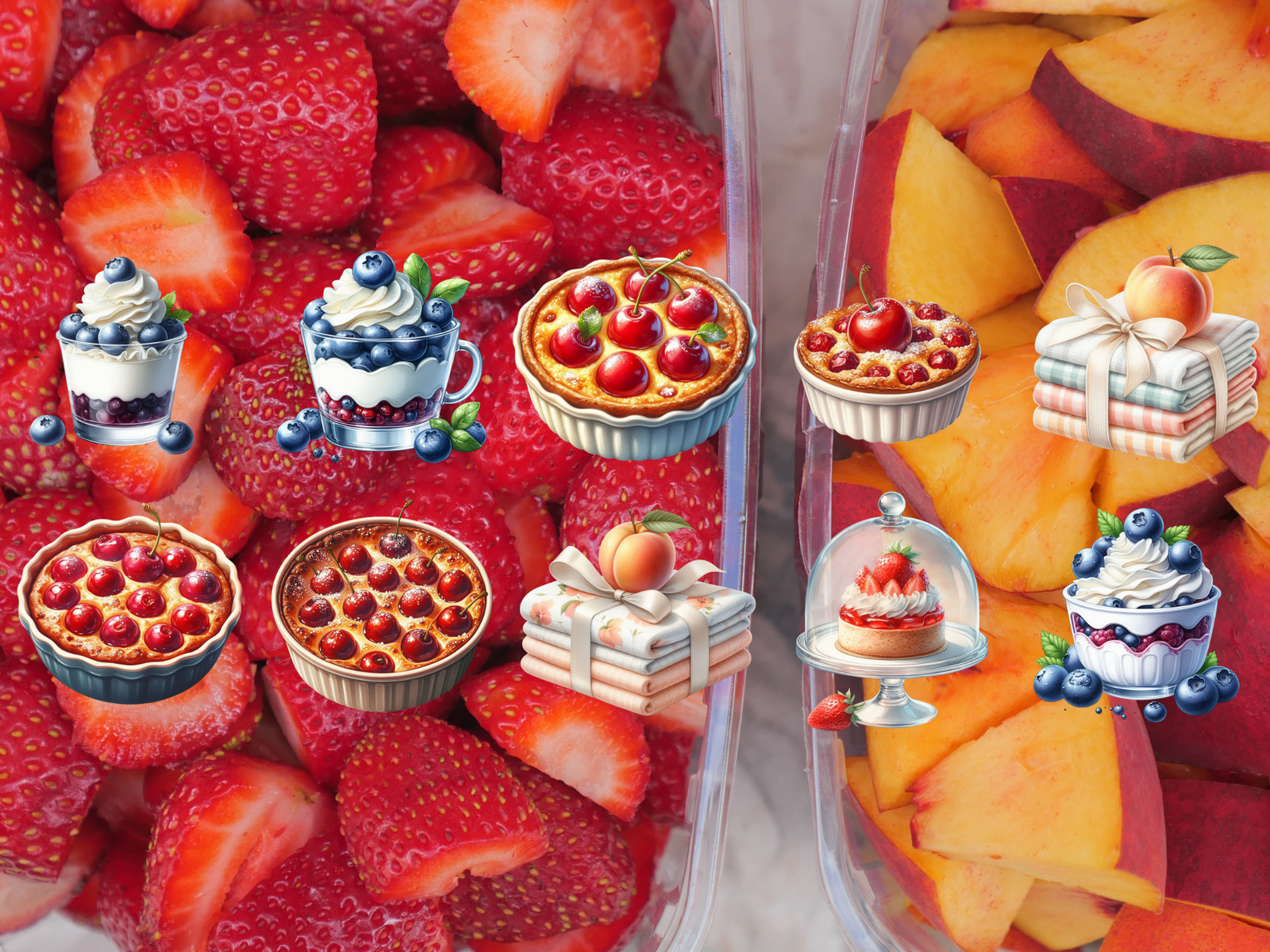 Summer Fruit Kitchen Clipart (LIMITED EDITION) image 6