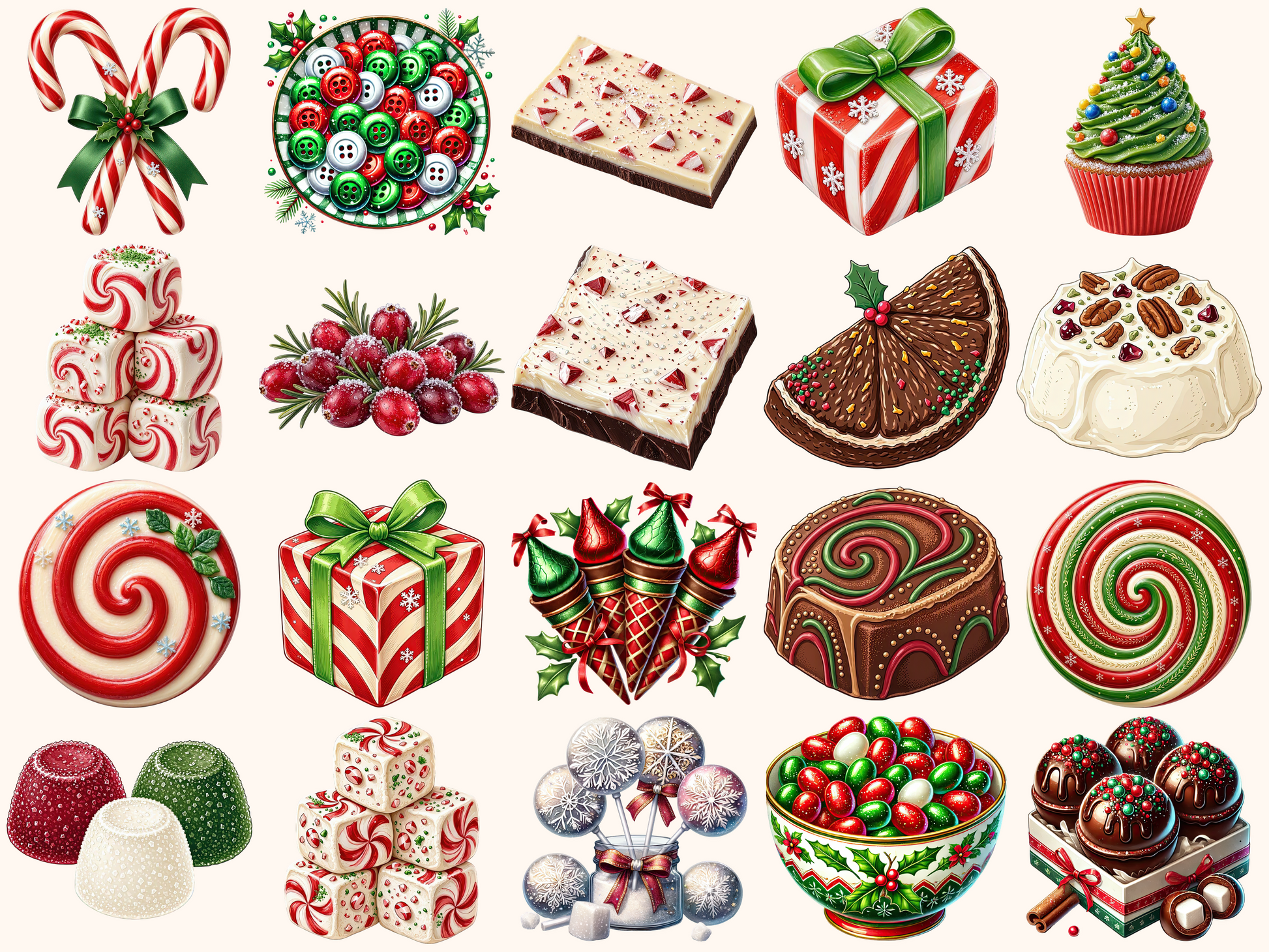 Christmas Sweets Clipart