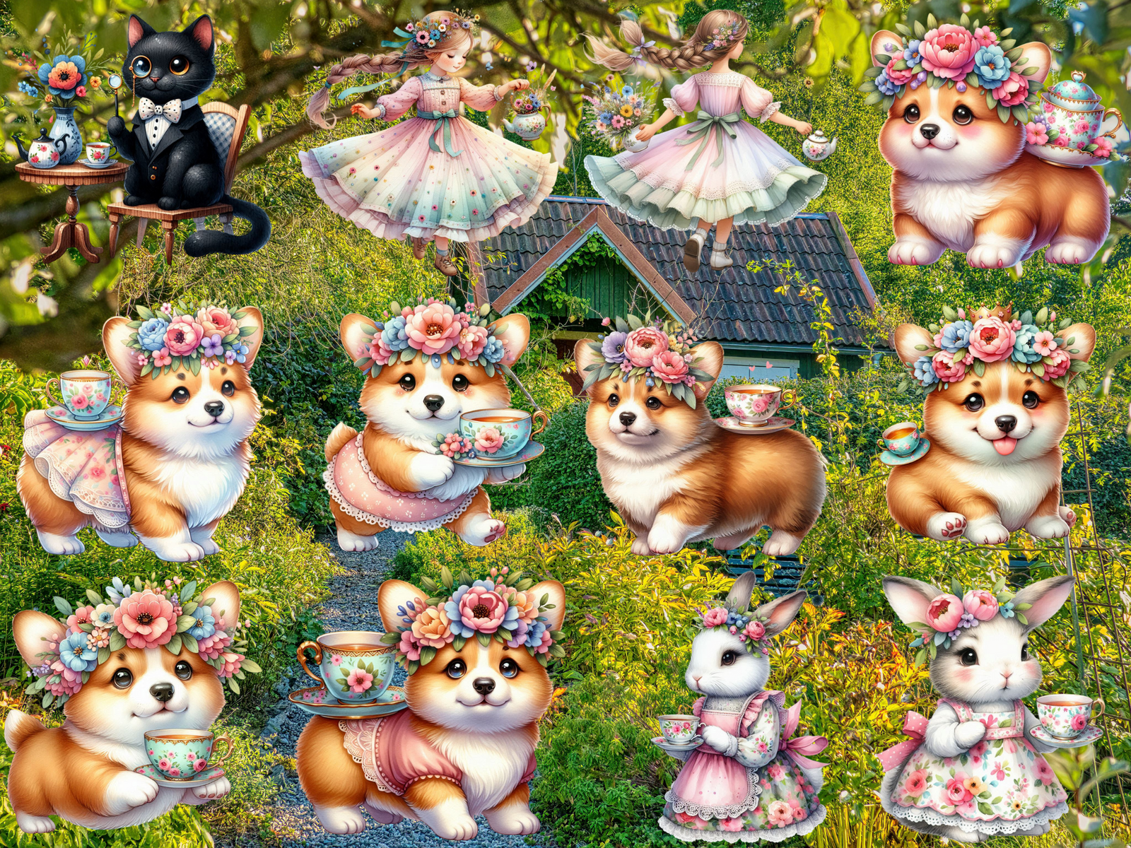 Clipart Povestiri din Grădina de Ceai (EDIȚIE LIMITATĂ) image 8