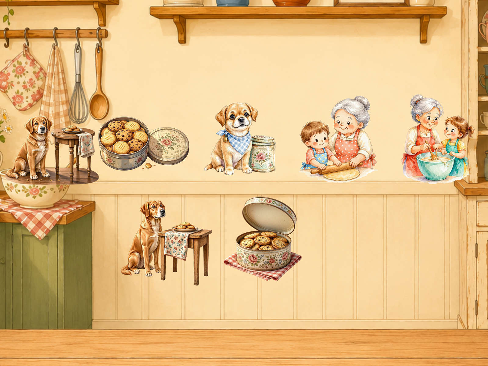 Grandma's Kitchen Clipart (LIMITED EDITION BUNDLE) image 6