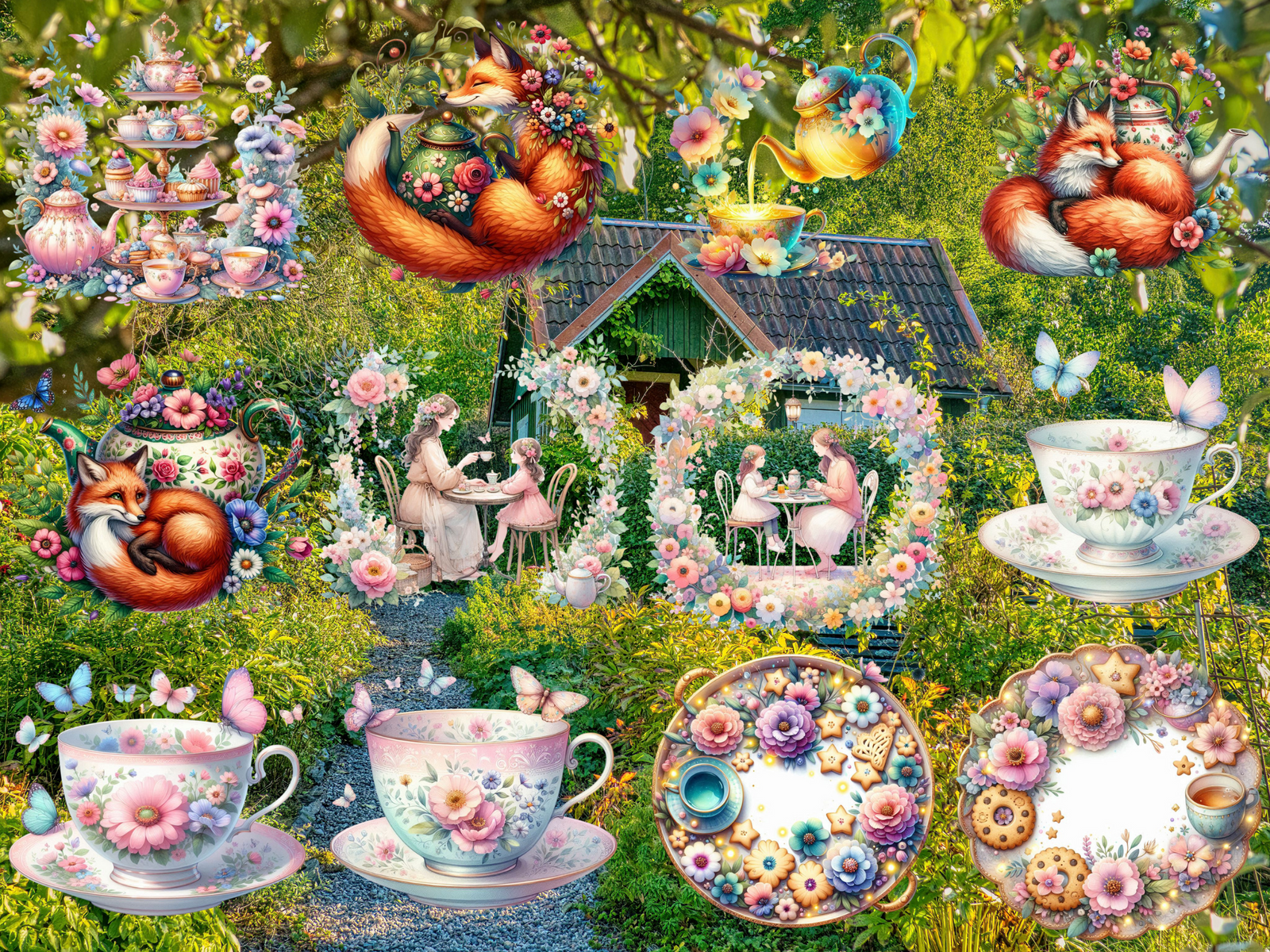 Clipart Povestiri din Grădina de Ceai (EDIȚIE LIMITATĂ) image 10