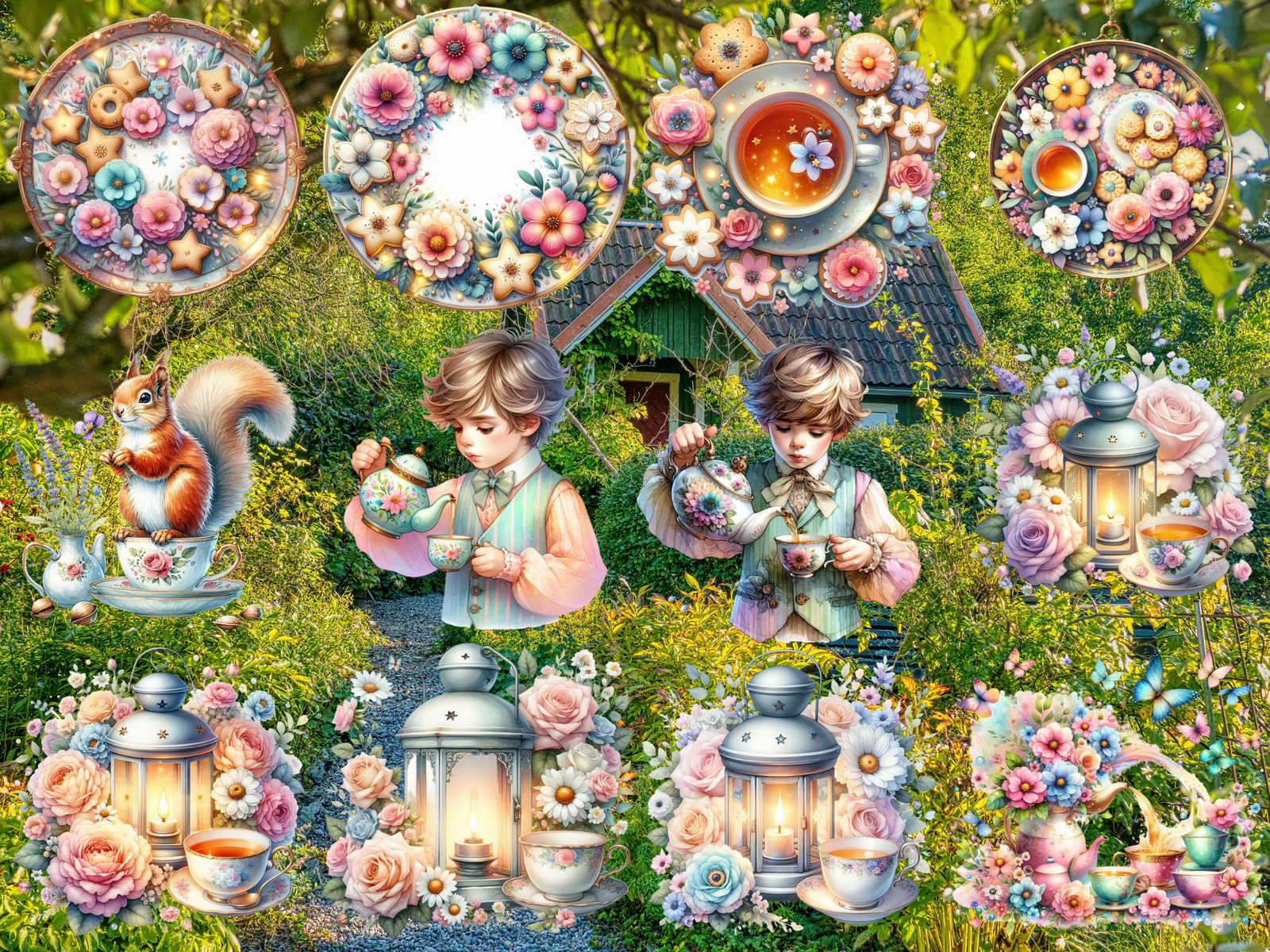 Clipart Povestiri din Grădina de Ceai (EDIȚIE LIMITATĂ) image 11