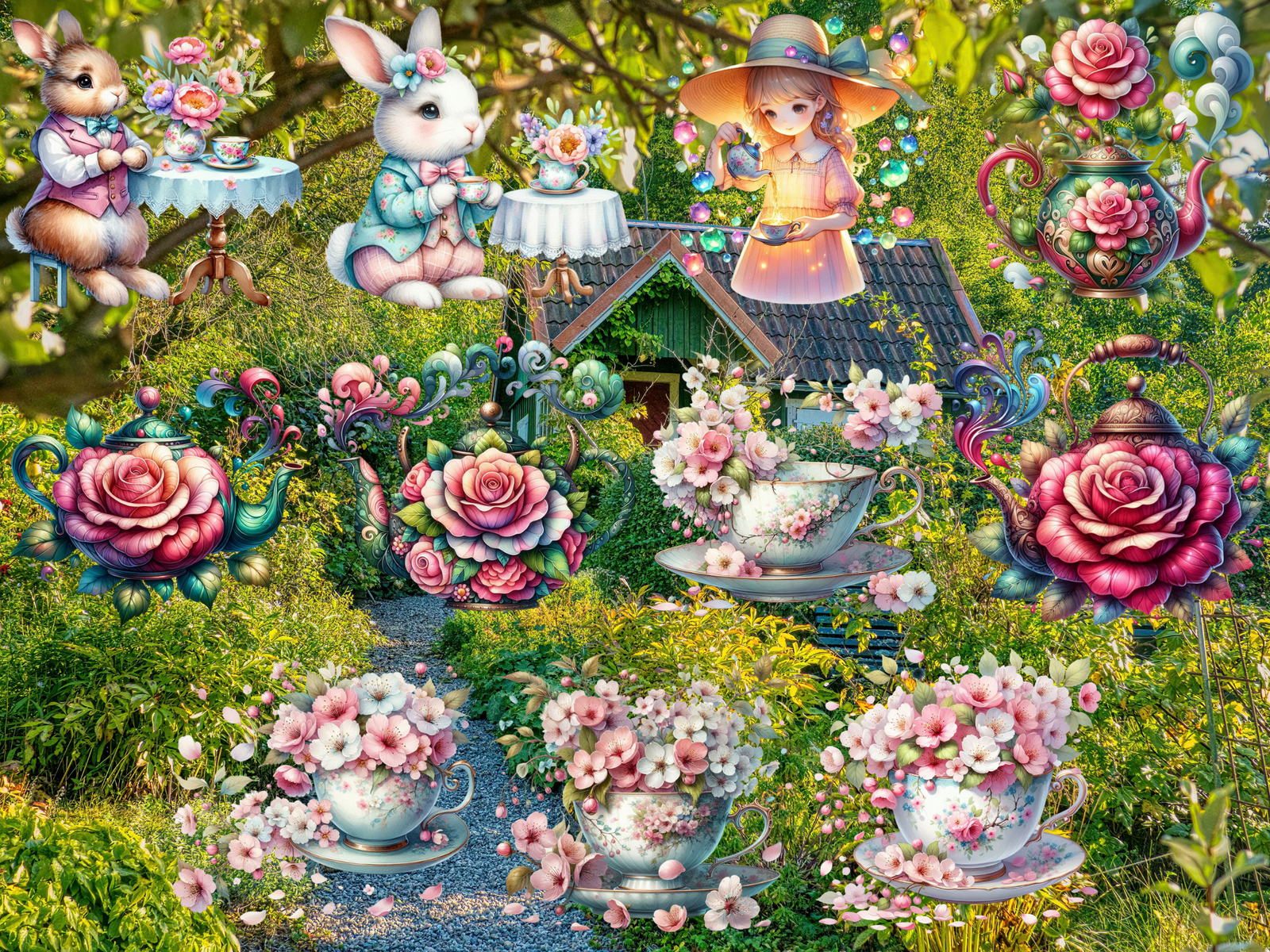 Clipart Povestiri din Grădina de Ceai (EDIȚIE LIMITATĂ) image 13