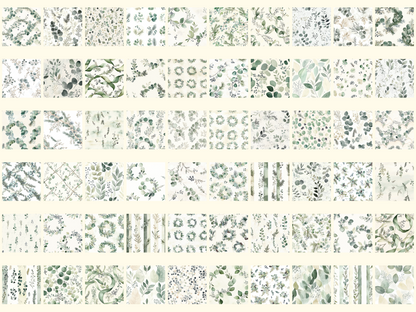 Winter Botanics Digital Paper