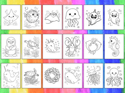 Ocean Animals coloring pages