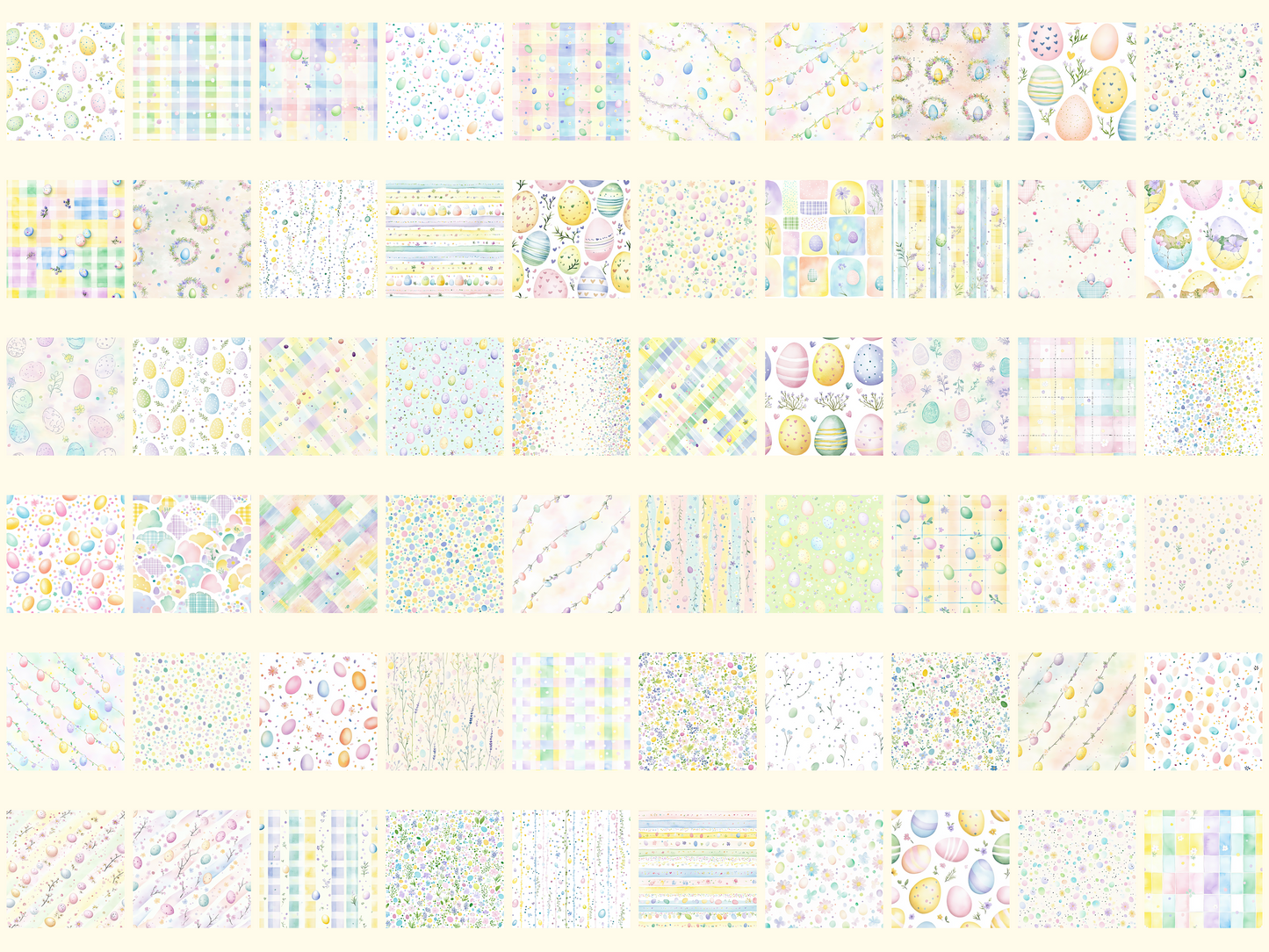 Pastel Easter Digital Paper