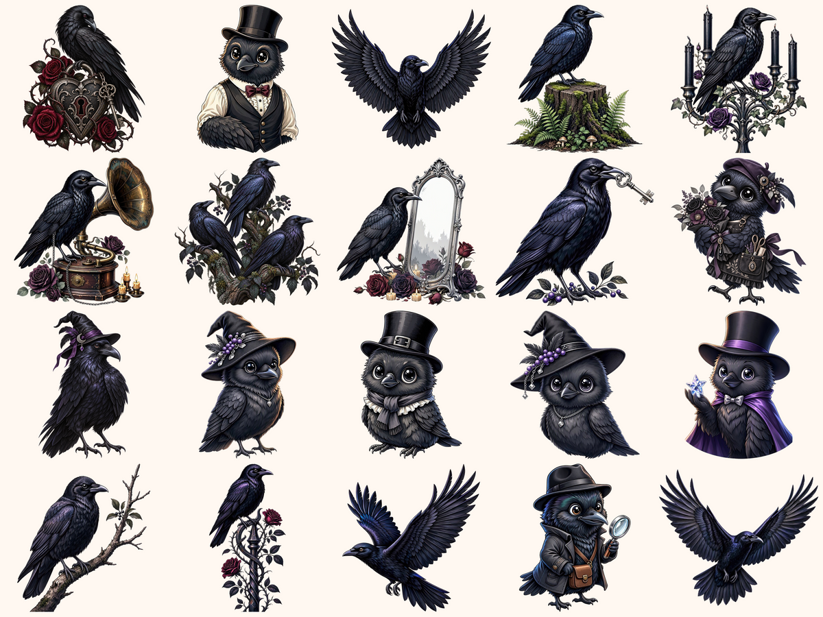 Ravens Clipart