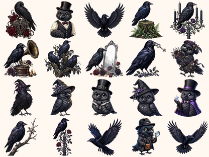 Ravens Clipart