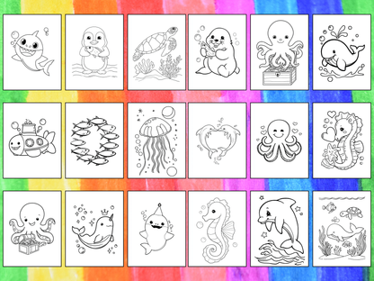 Ocean Animals coloring pages