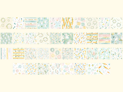 Bunny Garden Digital Paper