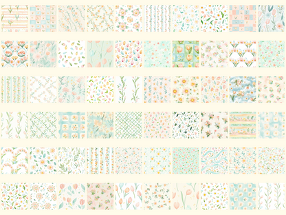 Spring Florals Digital Paper