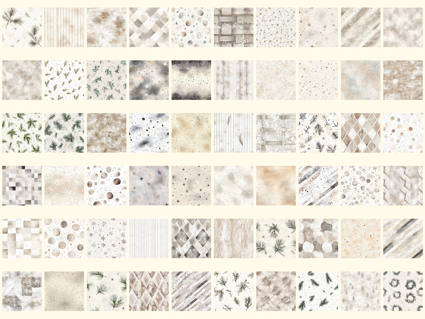 Winter Neutrals Digital Paper