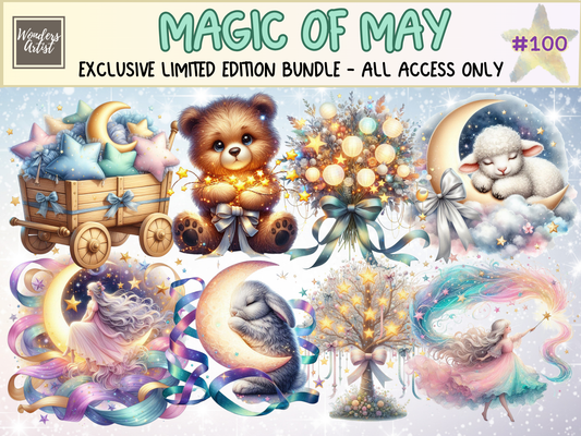 Magic of May Clipart (LIMITED EDITION)