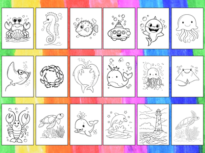 Ocean Animals coloring pages