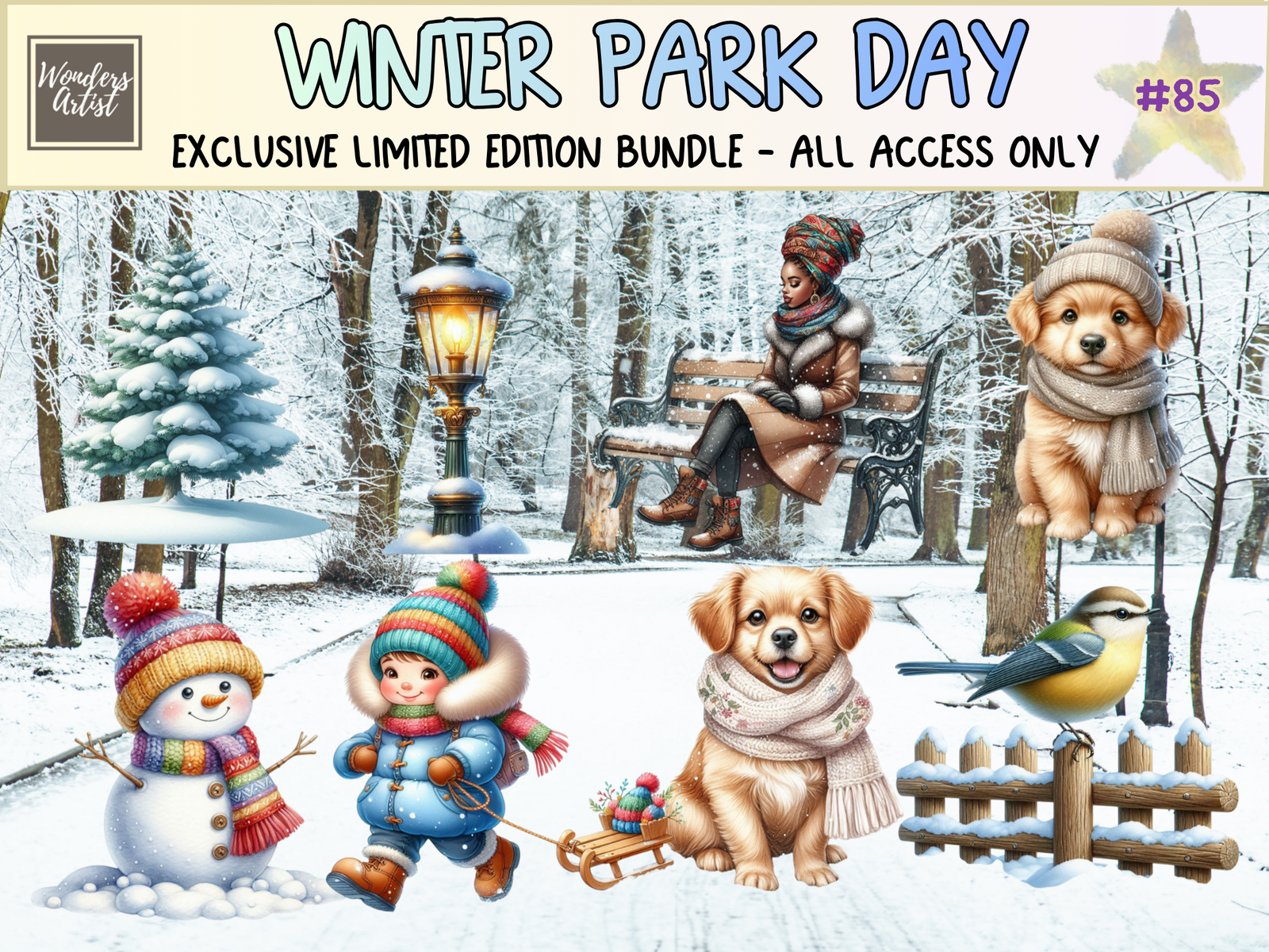 Winter Park Days Clipart (LIMITED EDITION) image 1