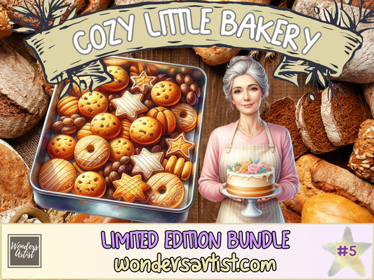 Cozy Little Bakery Clipart (LIMITED EDITION)
