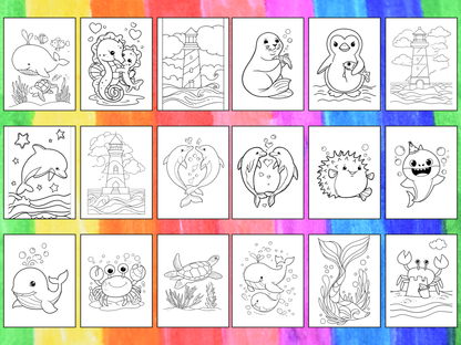Ocean Animals coloring pages