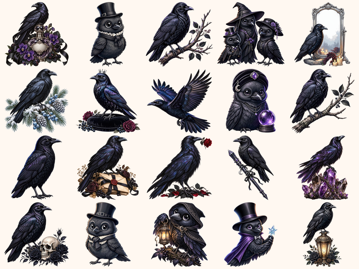 Ravens Clipart