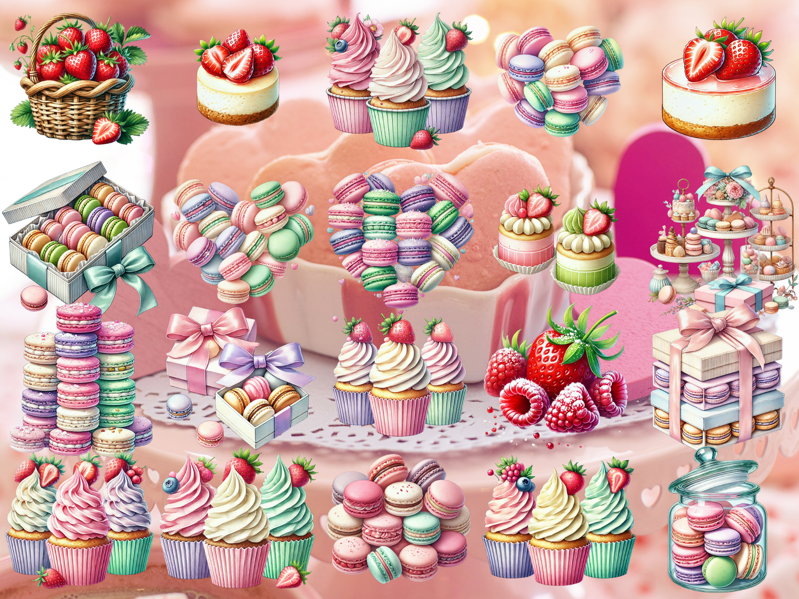 Pretty Pâtisserie Clipart (LIMITED EDITION) image 2