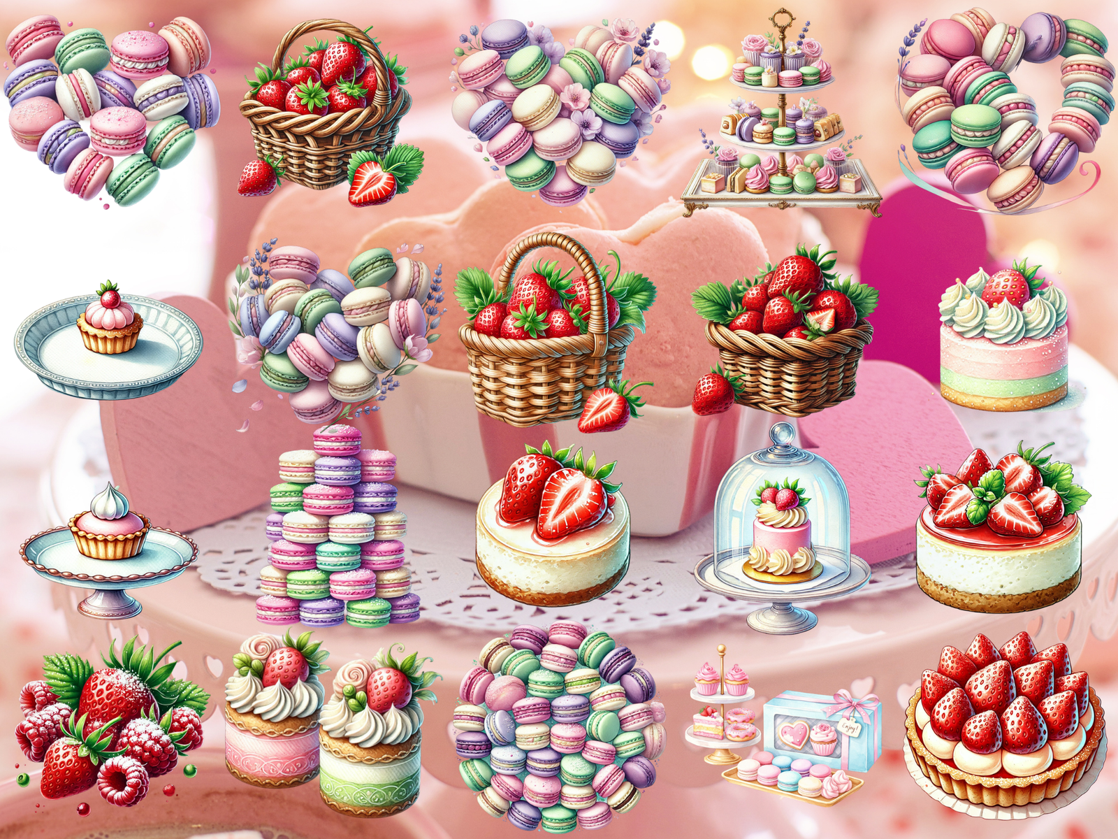 Pretty Pâtisserie Clipart (LIMITED EDITION) image 3