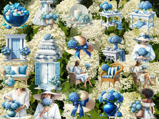 Hydrangea Coast Clipart (LIMITED EDITION)