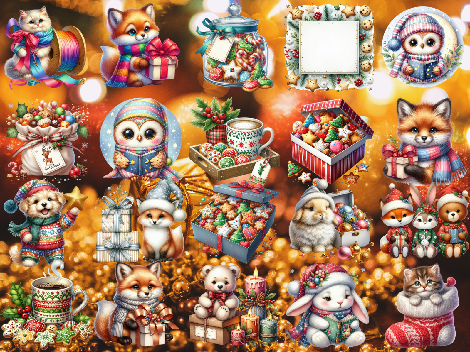 Christmas Eve Prep Clipart (LIMITED EDITION) image 4