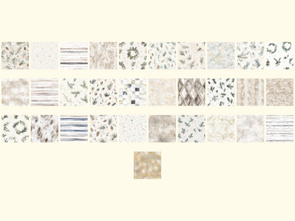 Winter Neutrals Digital Paper