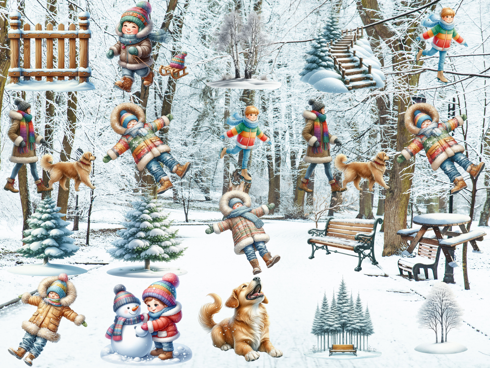 Winter Park Days Clipart (LIMITED EDITION) image 6